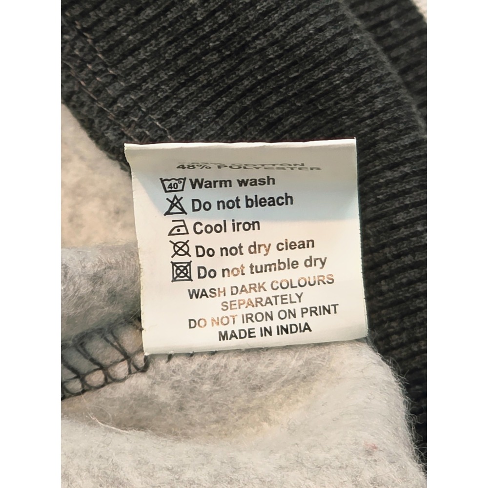 Liverpool England Sweatshirt 2XL British Souvenirs Dark Gray Crewneck Union Jack - Picture 13 of 16